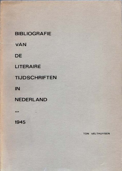bibliografie van literaire tijdschriften verschenen in 1945