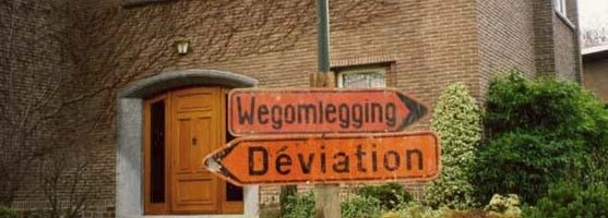 wegomlegging